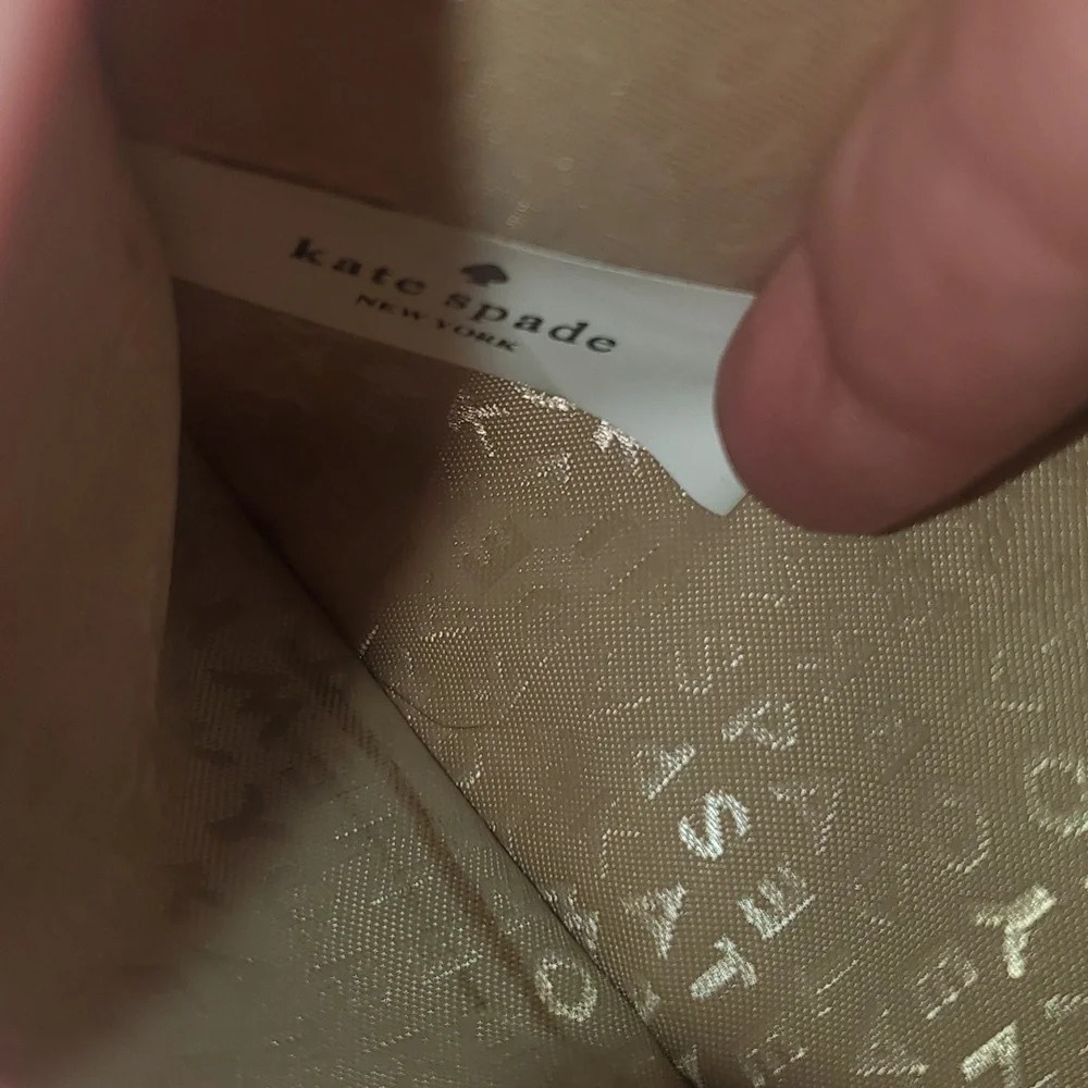 Kate Spade Rose Gold Glitter Clutch - Picture 8 of 14